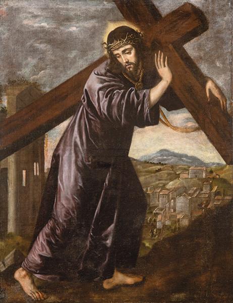 ESCUELA ANDALUZA S. XVII - Jesús camino del Calvario