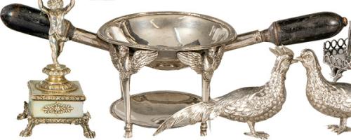 Chofeta de plata española punzonada de Apolinar Campo ejerciendo de orfebre y fiel contraste, Vitoria mediados S. XX