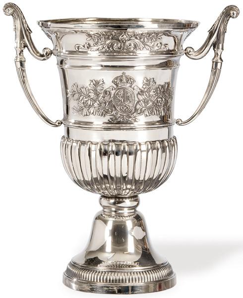 Trofeo hípico primer tercio S. XX en plata (Restaurar)