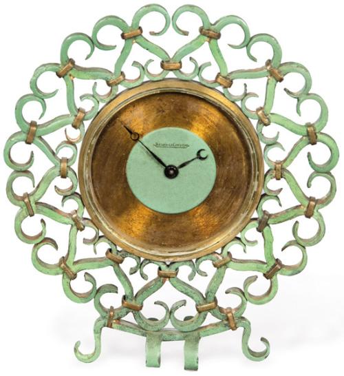 Reloj de sobremesa Jaeger-LeCoultre de 8 días.