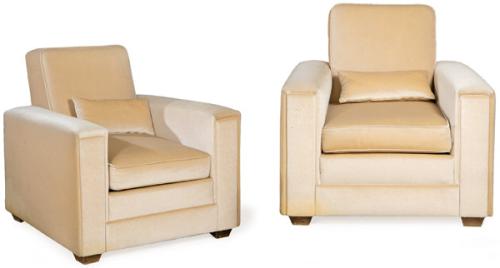 Pareja de sillones Art decó