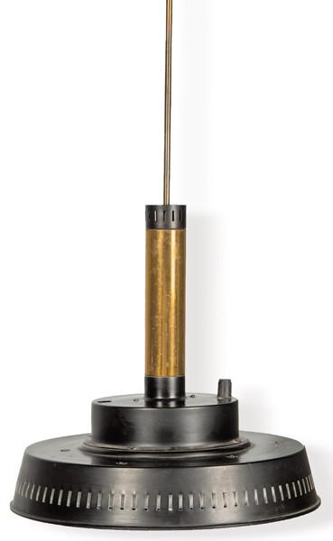  Lámpara de techo Stilnovo en forma de "donut"