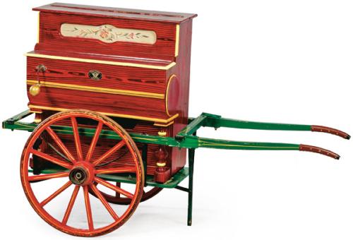 Organilllo con carro