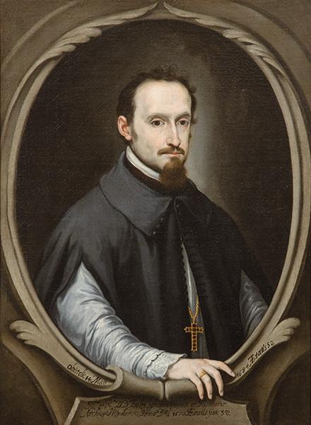  PEDRO NÚÑEZ DE VILLAVICENCIO - Retrato del Ambrosio Ignacio Spínola y Guzmán, arzobispo de Sevilla