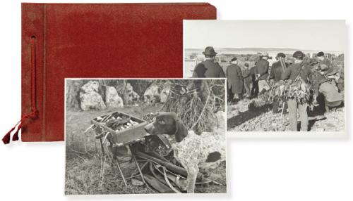 Album de fotos de una cacería de Fanco