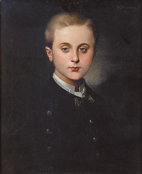 BÉNEDÍCT MASSON - Retrato de niño