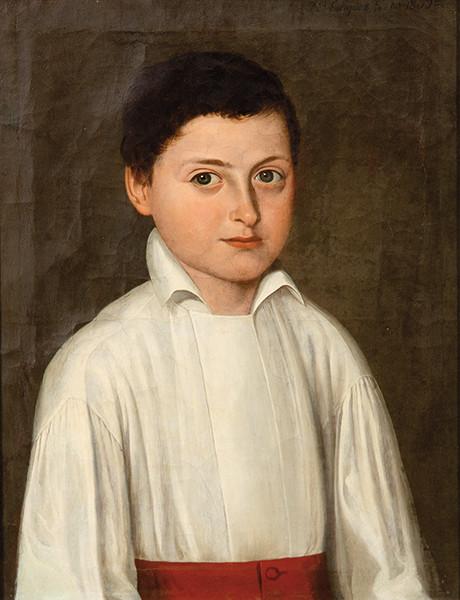 FRANCISCO ENRIQUEZ FERRER - Retrato de niño