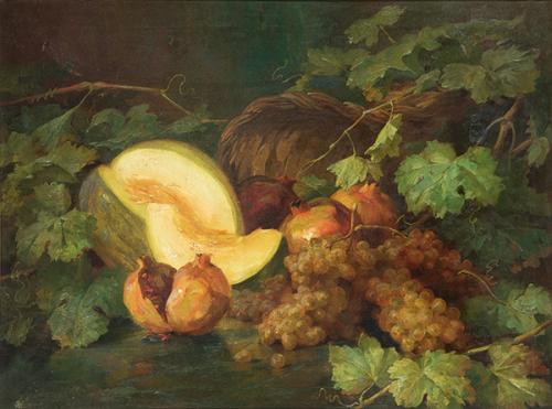 JOSÉ MARÍA MURILLO BRACHO - Bodegón con frutas