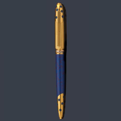 Bolígrafo Cartier Panthère Trinity, c. 1990.