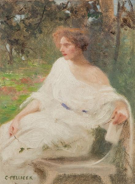 CARLOS PELLICER I ROUVIERE - En el jardín