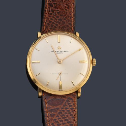 VACHERON & CONSTANTIN de caballero con caja en oro amarillo de 18 K