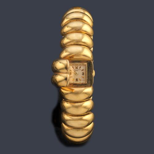Reloj-pulsera VACHERON & CONSTANTIN en oro amarillo de 18 K, años 60.
