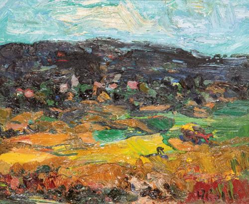 JOAN ABELLO PRATS - Paisatge de Mollet