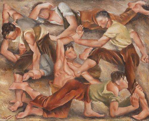 JOSEP DE TOGORES - La bagarre (la pelea)