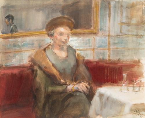 RAMÓN GAYA - Dama en interior