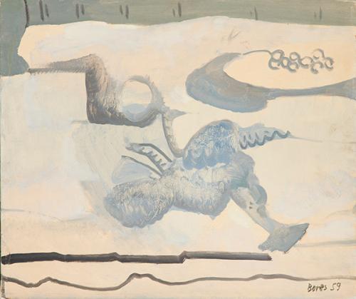 FRANCISCO BORES - Volaille sur une table