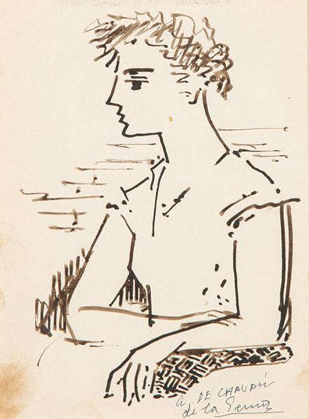 ISMAEL DE LA SERNA - Mujer de perfil