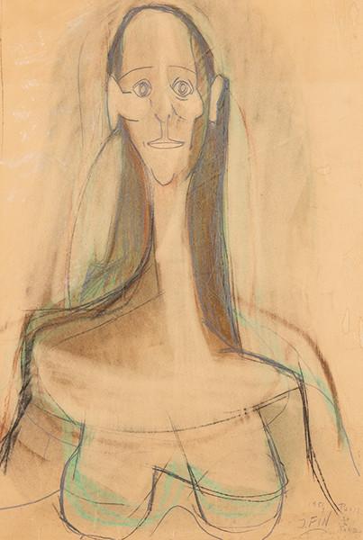 JOSÉ FIN - Retrato de Germaine