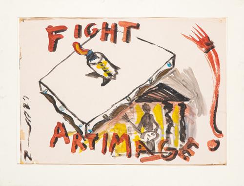 JÖRG IMMENDORFF - Fight artimage