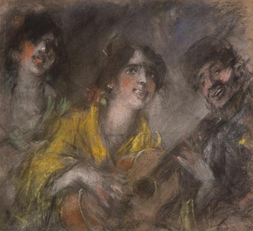 ATRIBUIDO A FRANCISCO DOMINGO MARQUÉS - Músicos