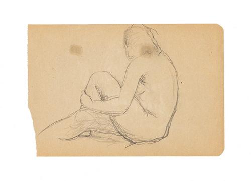  DANIEL VÁZQUEZ DÍAZ - Desnudo sentado