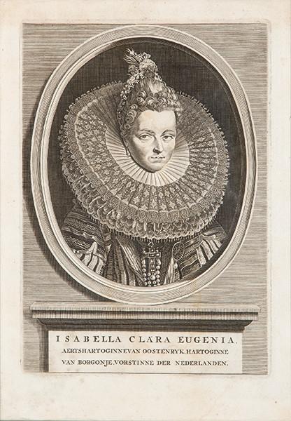 PEDRO PABLO RUBENS - Retrato de la infanta Isabel Clara Eugenia