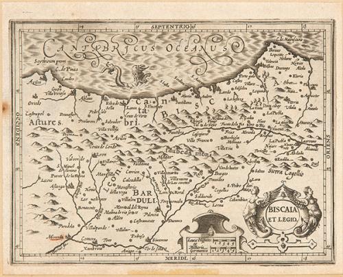 GERARDUS MERCATOR - Biscaia et Legio