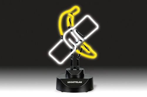 MAURIZIO CATTELAN - Comedian (Table Lamp)