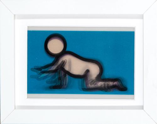 JULIAN OPIE - Dino Crawling