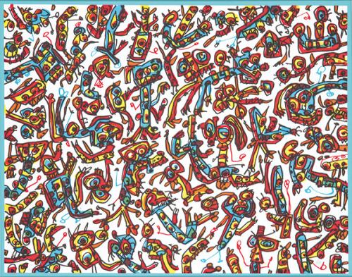 ANTONIO SAURA - Fiesta en el Museo