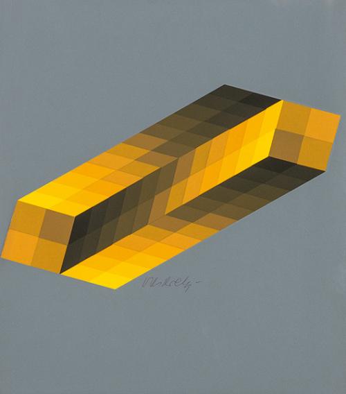 VICTOR VASARELY - Tridim (Descartes-Vasarely)