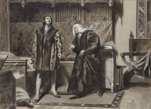 JOSÉ SEGRELLES - Enrique IV de Castilla y Guillem Sorolla ajusticiado