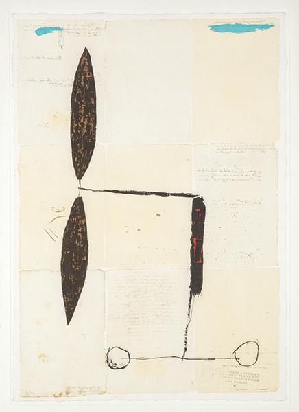  JOSEP MARÍA RIERA I ARAGO - Avió Helix Daurada Sobre Manuscrit