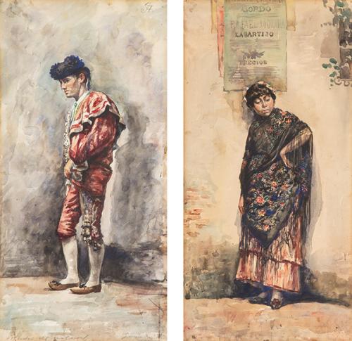 DIEGO MARÍN LÓPEZ - Torero y gitana