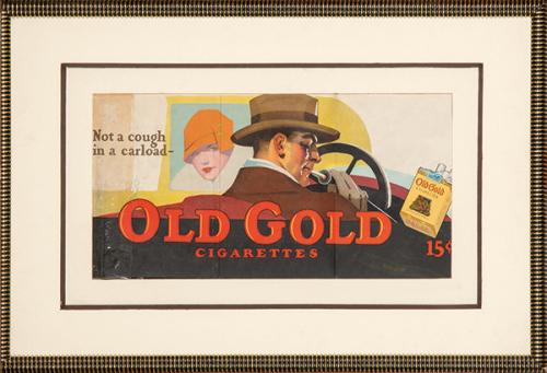 JOHN BRADSHAW CRANDELL - Not a Cough in a Carload (Old Gold)