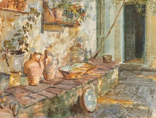 GEORGE OWEN APPERLEY - El jardín de Granada