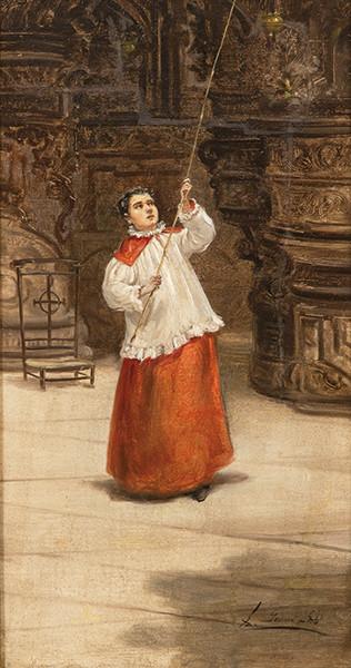 EMILIO SANCHEZ SOLÁ - Monaguillo