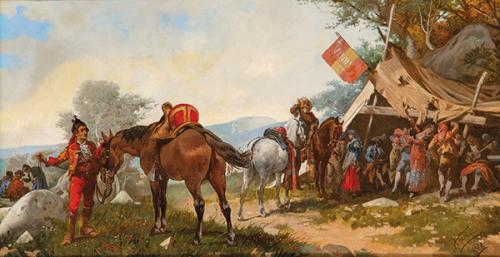 ÁNGEL LIZCANO MONEDERO - En la pradera de San Isidro