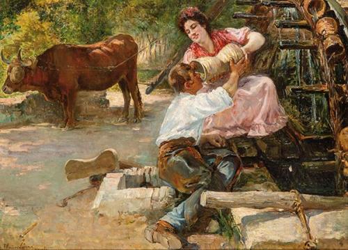 TOMÁS MUÑÓZ LUCENA - Saciando la sed