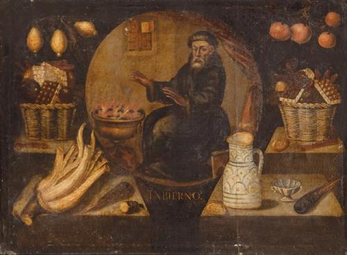  ESCUELA ESPAÑOLA S. XVII - Alegoría del Invierno