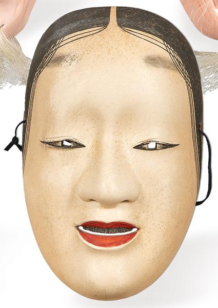 Ko-Omote (Cara pequeña) o máscara de teatro Noh h. 1930-40.