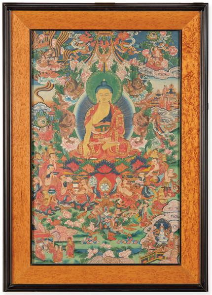 Tanka tibetano ff. S. XIX pp. S. XX