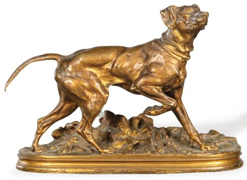 Perro de bronce  grande