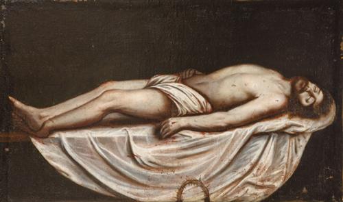 ESCUELA ANDALUZA S. XVII - Cristo yacente