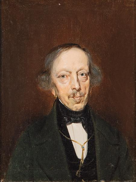 ESCUELA CENTROEUROPEA S. XIX - Retrato de caballero