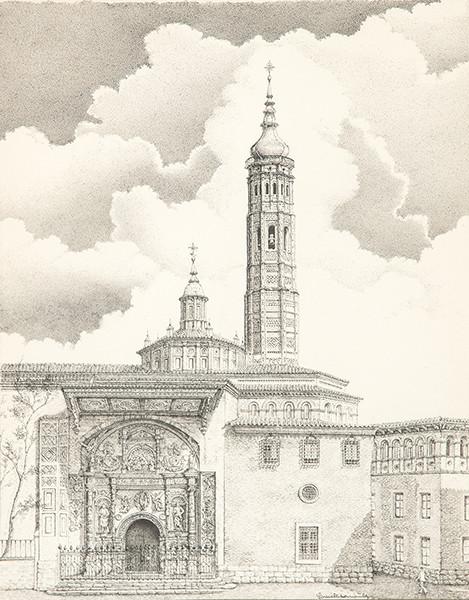 VICENTE GONZÁLEZ HERNÁNDEZ - Colegiata de Santa María de Calatayud. (portada plateresca)