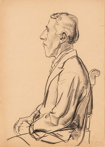  RUDOLF SCHLICHTER - Retrato