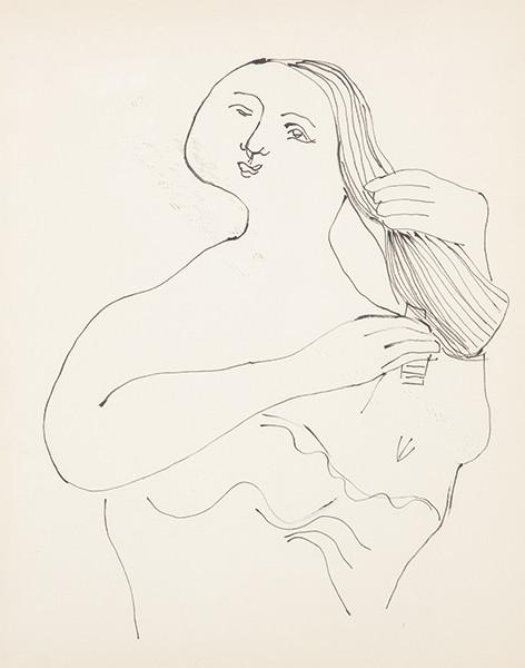  FRANCISCO BORES - Retrato de niña