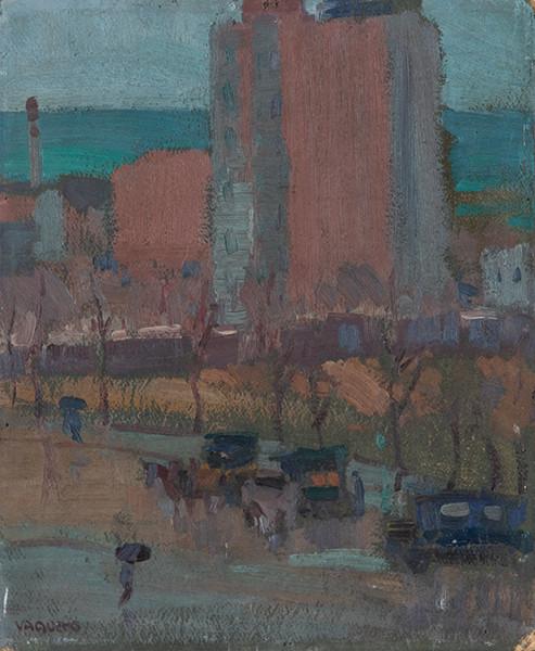  JOAQUIN VAQUERO PALACIOS - Lluvia en Madrid