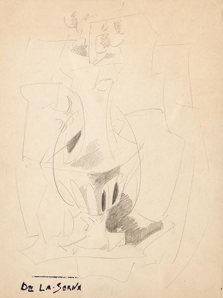  ISMAEL DE LA SERNA - Apunte de florero